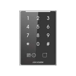 Lector de Tarjetas PROX EM y de Códigos QR / Teclado para Contraseña / Compatible con Controladores DSK2600 Series Hikvision /