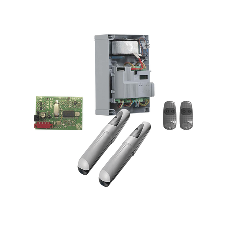 Kit de operadores AXO 3024 Para puertas Abatibles de hasta 3 Metros y 500 Kg de peso por hoja