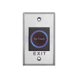 Botón Sin Contacto / Indicador LED / NO / NC / Interior / Acero Inoxidable