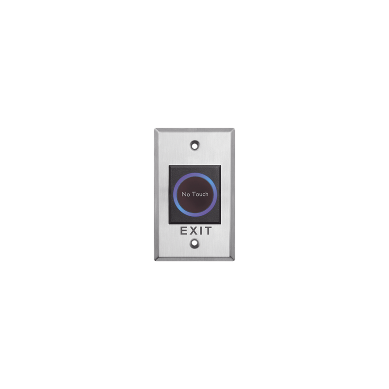 Botón Sin Contacto / Indicador LED / NO / NC / Interior / Acero Inoxidable