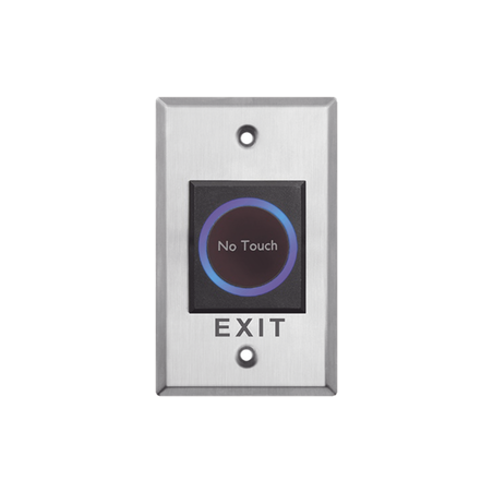 Botón Sin Contacto / Indicador LED / NO / NC / Interior / Acero Inoxidable