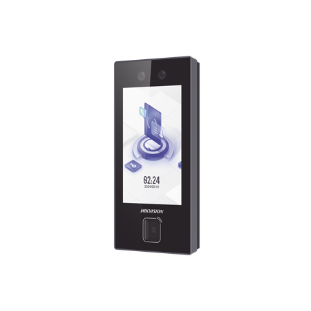 Terminal Facial Min Moe con LECTOR DE QRs FISICO Ultra Rápido y Tarjetas MIFARE / 3000 Rostros / Pantalla 4.5" / Administrable 