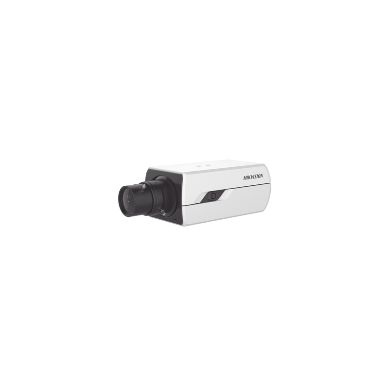Camara Box IP 4 Megapixel / Serie PRO / DARKFIGHTER / PoE / 12 Vcc o 24 VCA / WDR 120 dB / ONVIF / RS-485 / BLC / Entrada y Sali