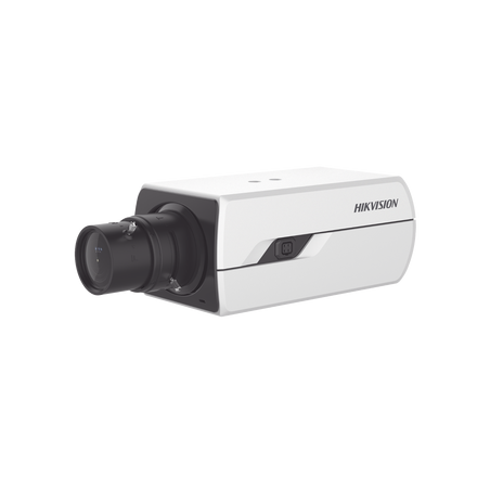 Camara Box IP 4 Megapixel / Serie PRO / DARKFIGHTER / PoE / 12 Vcc o 24 VCA / WDR 120 dB / ONVIF / RS-485 / BLC / Entrada y Sali