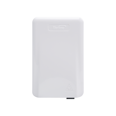 Caja Terminal de Fibra Óptica (Roseta) con 2 Acopladores SC/APC, Blanca