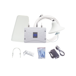 Kit Amplificador de Señal Celular 2G, 3G y 4G / Mejora llamadas convencionales y VoLTE / Amplifica señal de TELCEL, AT&T y MOV