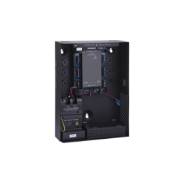 Controlador de Acceso para 2 lectoras / Expandible a 2 Lectores Adicionales / 30,000 Tarjetas / Incluye Gabinete y Fuente de Ali