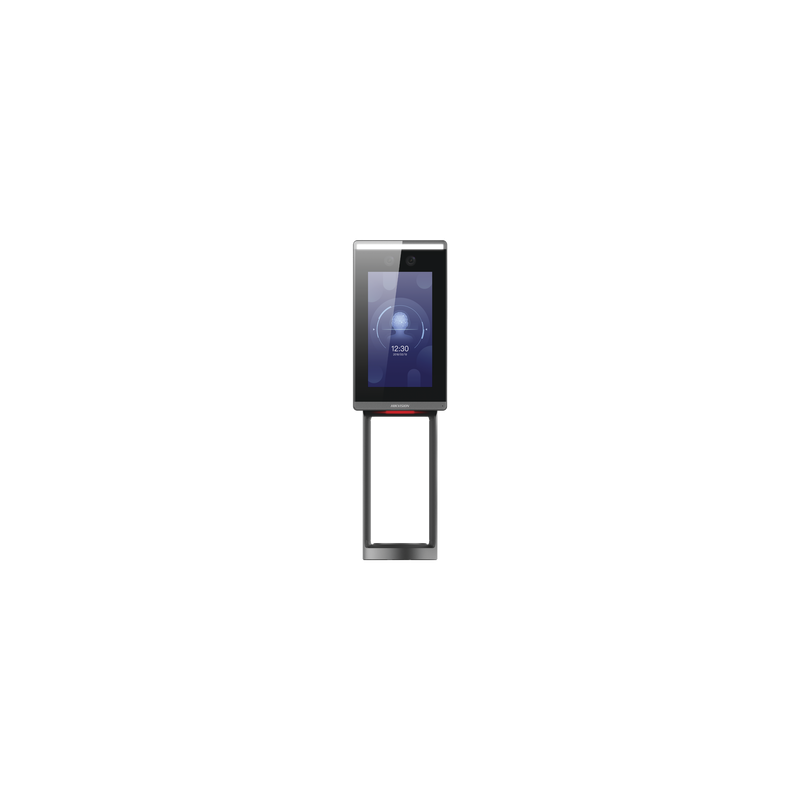 Terminal de Reconocimiento Facial Con Montaje en Poste / Camara de 2 MP Gran Angular / HIK-IA
