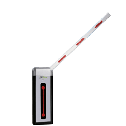 Barrera Vehicular Izquierda/ Incluye brazo telescópico de hasta 4.5 metros / Tiempo de Apertura 3 segundos / Sentido Configurab