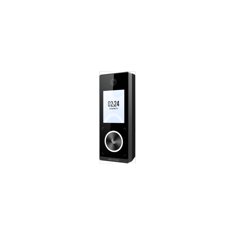 Terminal Facial Min Moe WiFi & PoE con Botón de Llamada / Exterior IP65 / Tarjetas Virtuales Bluetooth con HikConnect Teams / 1