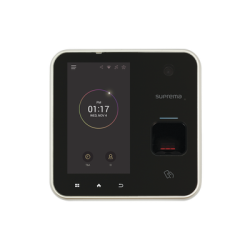 BioStation A2, Lector de Huella con Teclado Touch, Pantalla LCD 5", WiFi, PoE y Lector 125kHz EM