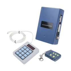 Receptor Inalambrico Universal, Mando a Distancia, Controles Administrables, Hasta 1600 usuarios, compatible con Barreras y Moto