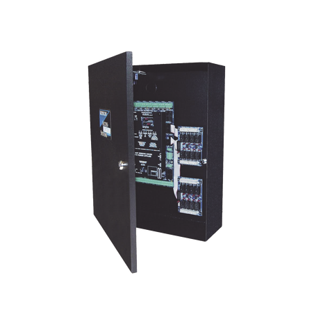 Controlador de Acceso con Gabinete / 4 Lectoras / Doble Procesador / +50 Formatos de Tarjetas Compatibles / 45,000 Tarjetas