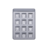 Teclado iluminado para porteros telefónicos DKS / Compatible con porteros 1802-090