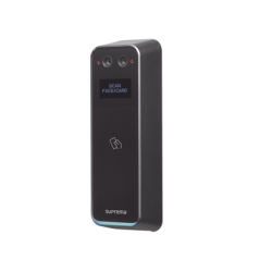 Lector Biométrico Facial (BEW3) / lector de tarjetas Prox EM, mifare, Tarjetas Virtuales por Bluetooth / con protección IP67, 