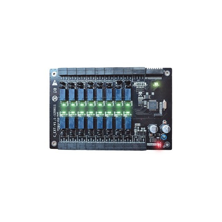 Expansor de 16 relevadores para sistema de elevadores compatible con ZKEC10