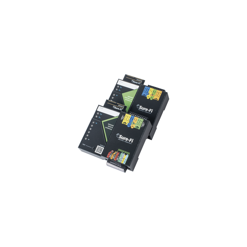 Convertidor de lectora para control de acceso (cableado a inalámbrico) / 1 Wiegand / 2 Relevadores / 2 Entradas / Atraviesa has