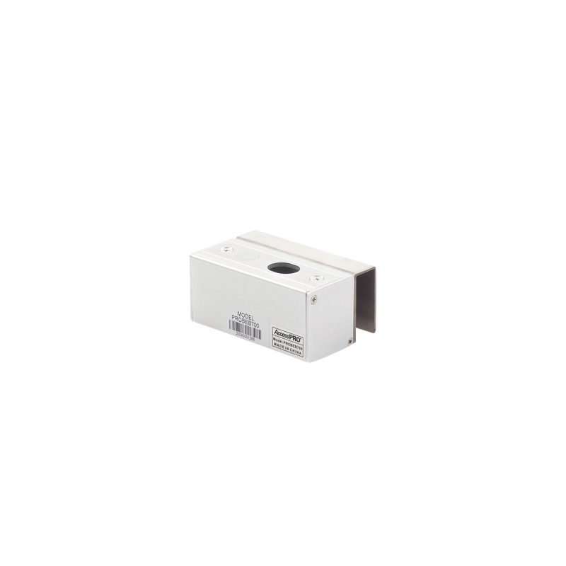 Contrachapa para puerta de vidrio utilizada con cerraduras de perno PROEB700A y PROEB700C