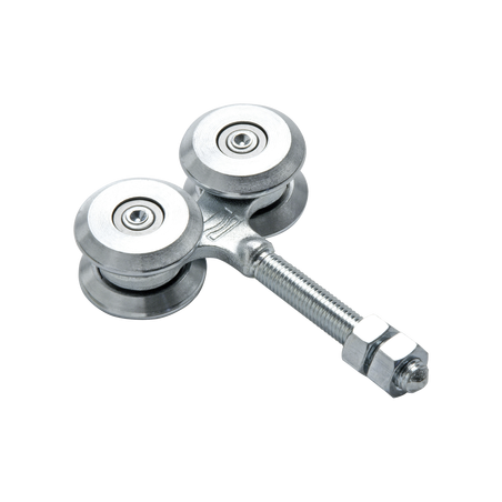 4C Carretilla Grande Para Puertas Colgantes / Fabricada en Acero Galvanizado