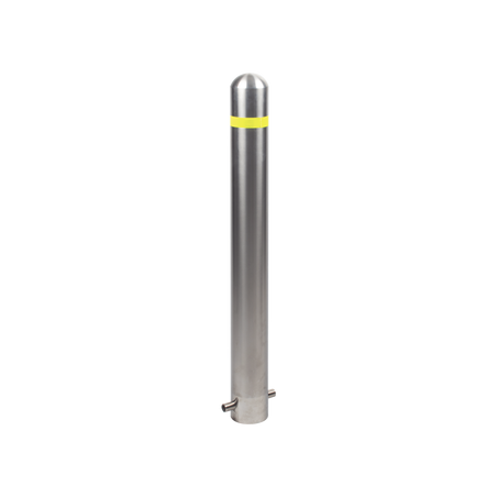 Bolardo Fijo de Acero Inoxidable de 900 mm de Altura