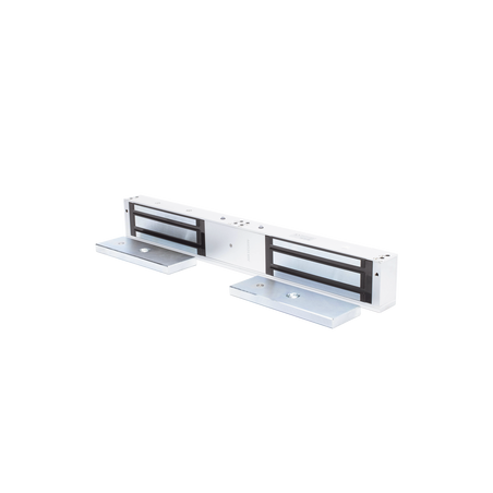 Chapa Magnética para Doble Puerta / Puerta Antifuego / Soporta 1200 Lbs (500 Kg) / Indicador LED