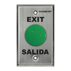 Botón Tipo Hongo / Color Verde / Relevador NO, NC, COM