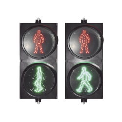 Semáforo Peatonal / Con Movimiento / Diámetro 20 Cm.