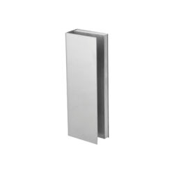 Montaje "U" para Puertas de Vidrio/ 3/4" de Grosor/ Para Chapas Magnéticas de 1200 lbs./ Ajuste por Opresores