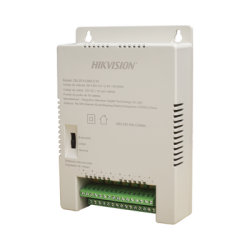 Fuente de Poder Regulada 12 Vcc / 13.5 Vcc / 15 Vcc para 16 Cámaras / 16 Amp (1 Amp por Salida) / Voltaje de Entrada 90 - 130 V