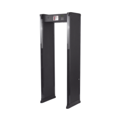 Arco Detector de Metales de 6 Zonas para Intemperie con Anclaje para Fijarse al Piso. Incluye Sensor IR para evitar falsas Alarm