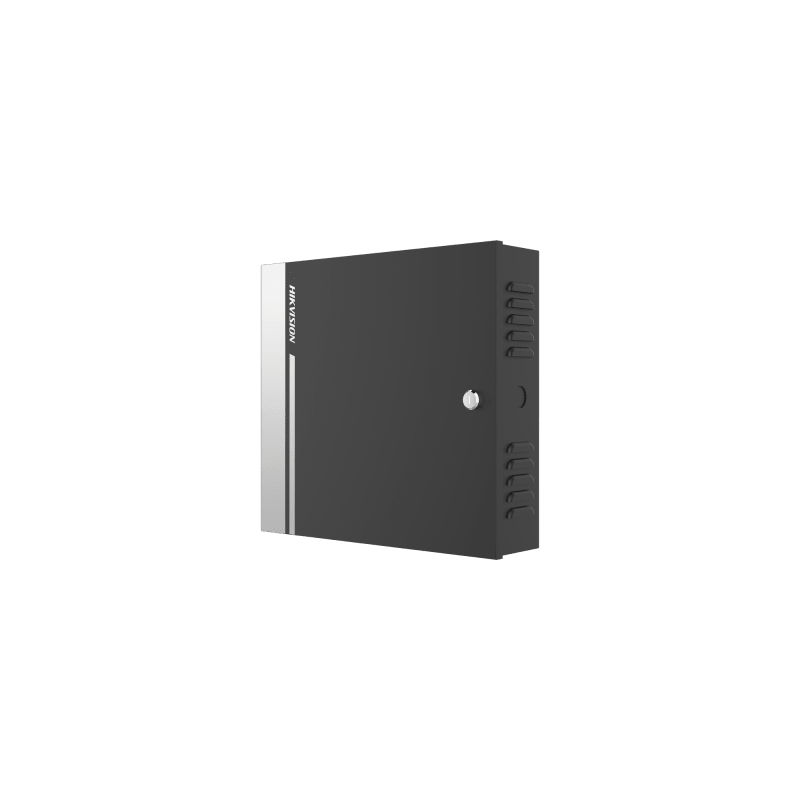 Controlador de Acceso para 1 Puerta y 2 Lectores Wiegand o RS485 / Incluye Gabinete y Fuente de Alimentación 12Vcc/8A / Soporta