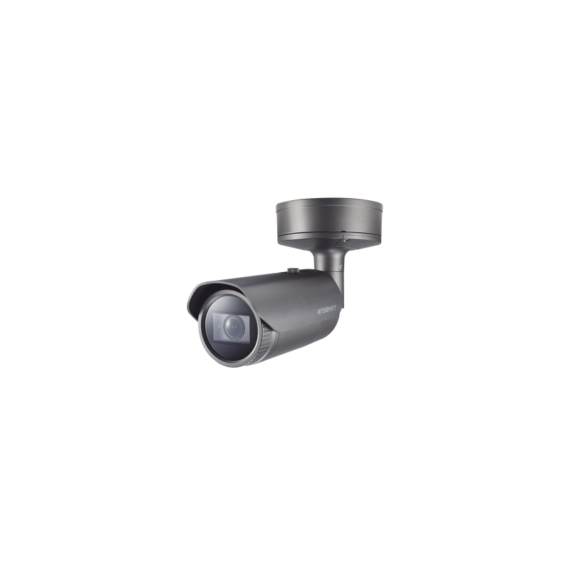 Camara Bala IP 4K con IA / Lente Motorizado 4.5 a 10mm / P-Iris / WDR 120dB / H.265 / RanuraSD / Protección IP67 IK10 NEMA4X