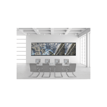Kit Videowall 4x2 / Incluye 8 Pantallas de 55" / Decoder / Base de Pared