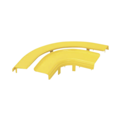 Tapa Opcional para Ángulo Recto de 90º Horizontal FRRA4X4LYL, Color Amarillo