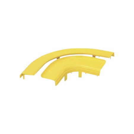 Tapa Opcional para Ángulo Recto de 90º Horizontal FRRA4X4LYL, Color Amarillo