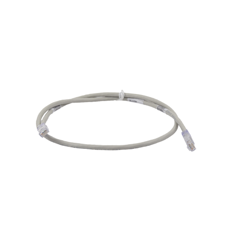 Cable de Parcheo TX6, UTP Cat6, 24 AWG, CM, Color Gris, 0.91 Metros (3 Pies)