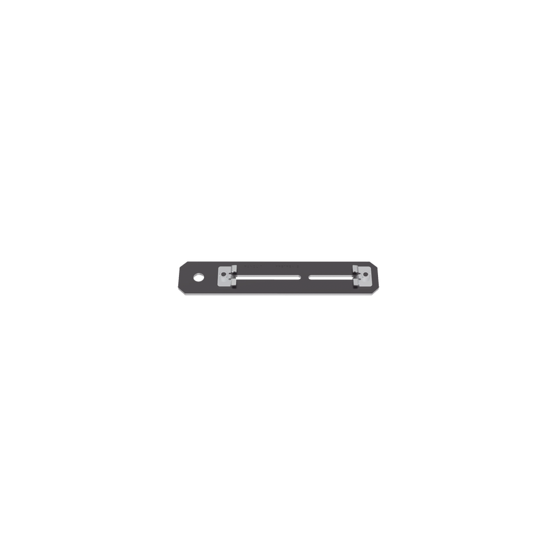 Soporte de Montaje a Techo, para Canaletas FiberRunner 4X4 o 6x4, Uso con Varilla Roscada de 0.5 in, Color Negro