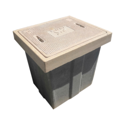 Registro de Telecomunicaciones L1T Ligero, 1 Tapa, Resistencia 3 Toneladas, Uso Peatonal