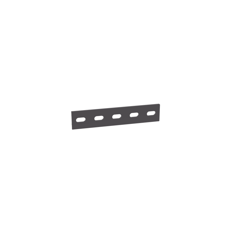 Kit de 12 Piezas de Barra de Empalme de 5 Orificios, Para Fabricación de Curvas con Charola Wire Basket en Campo, Color Negro