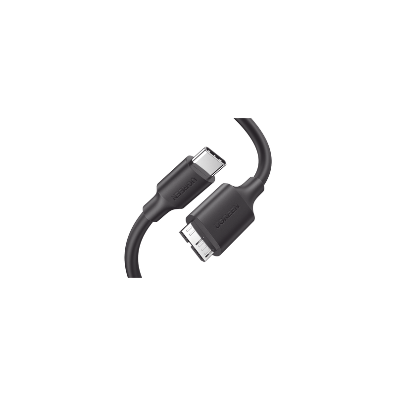 Cable USB Tipo C 3.0 a Micro Tipo B | 1m |Carga Rápida | 5 Gbps | Transferencia de Datos | Blindaje Interior Múltiple | Compat