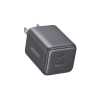 Cargador rápido GaN 1A1C de 20 W y 2 puertos