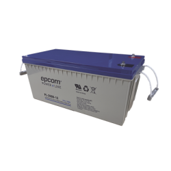 Batería 12V @ 200 Ah / AGM-VRLA Ciclado Profundo / Uso en Aplicaciones Fotovoltaicas y de Respaldo /Terminales Tipo Tornillo HE