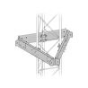 Estabilizador de Torre para Tramos STZ-35G Galvanizado por Inmersión en Caliente.
