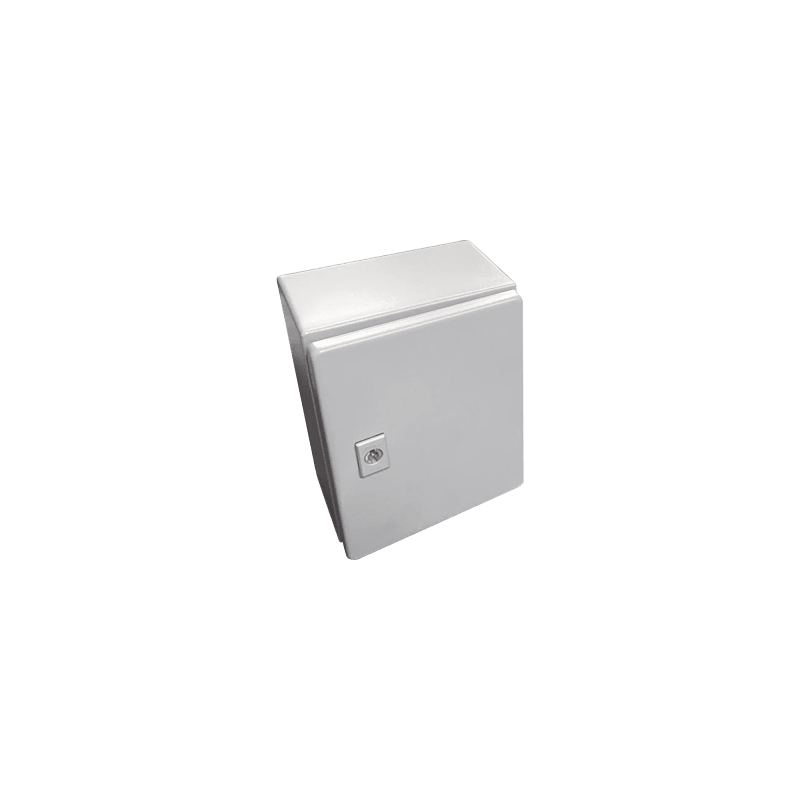 Gabinete de Acero, Nema 4 -IP 66 de 50 x 50 x 30 cm con Platina y certificado UL.