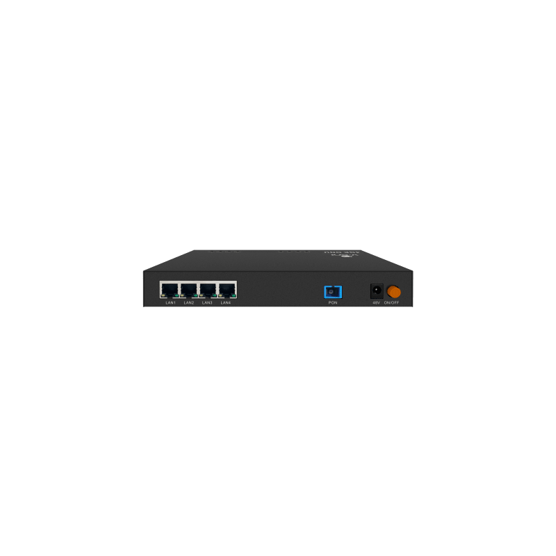 ONU Dual EPON/GPON / 4 Puertos PoE 802.3af/at Gigabit / 1 Puerto SC/UPC