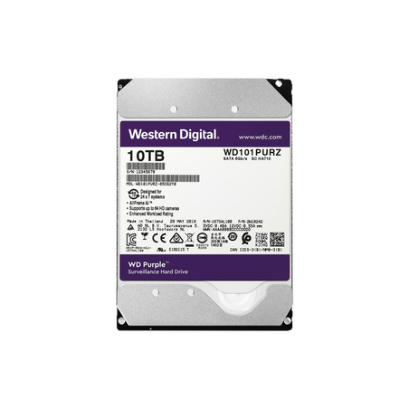 Disco duro WD de 10TB / 7200RPM / Optimizado para Videovigilancia