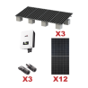 Kit Solar Interconexion / 7kW 220Vca / Inversor AFORE / Montaje Incluido