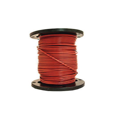 Carrete de 500 metros / Cable fotovoltaico / Rojo / Recubrimiento XLPE / 4mm² / 12 AWG / Hasta 1,800 Vcc