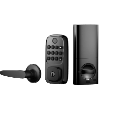Cerradura Inteligente WiFi / Escáner de Huellas Dactilares / Teclado Numérico / Control por App / 8 Baterías AA / Bloqueo Man