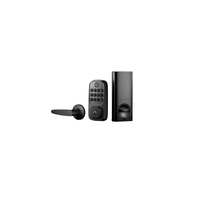 Cerradura Inteligente WiFi / Escáner de Huellas Dactilares / Teclado Numérico / Control por App / 8 Baterías AA / Bloqueo Man